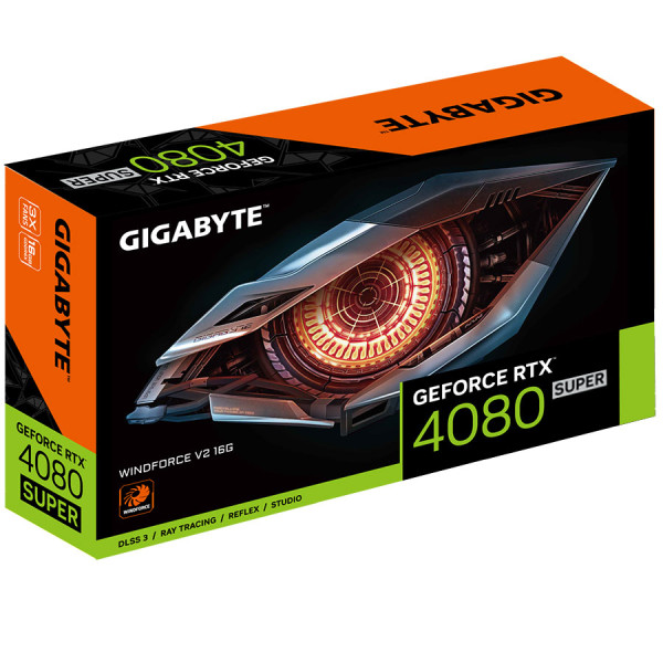 جيجابايت ويندفورس في2 RTX 4080 سوبر 16GB كرت الشاشة جيجابايت ويندفورس في2 RTX 4080 سوبر 16GB كرت الشاشة