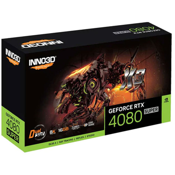 INNO3D X3 Geforce RTX 4080 Super 16GB GDDR6X INNO3D X3 Geforce RTX 4080 Super 16GB GDDR6X