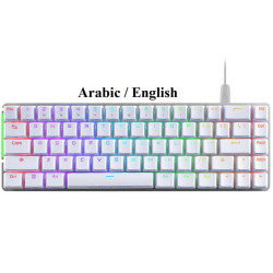 اسوس ار او جي فالشون كيبورد ميكانيكي للالعاب 65% يدعم اللغه العربية  سلكي - ابيض  اسوس ار او جي فالشون كيبورد ميكانيكي للالعاب 65% يدعم اللغه العربية  سلكي - ابيض