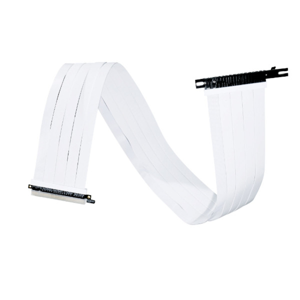 LIAN LI 900mm PCI-e 4.0 Riser Cable - White LIAN LI 900mm PCI-e 4.0 Riser Cable - White