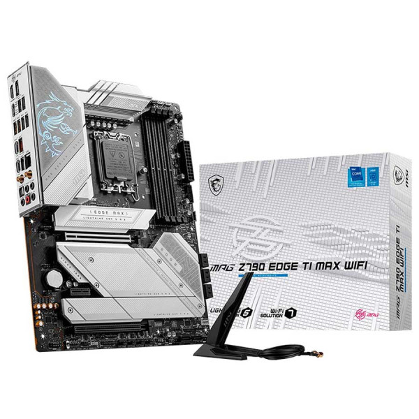 مذربورد إم إس آي - إم بي جي Z790 إيدج تي آي ماكس تدعم وايفاي 7 مذربورد إم إس آي - إم بي جي Z790 إيدج تي آي ماكس تدعم وايفاي 7