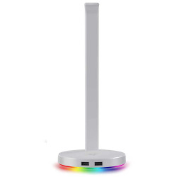  ريزر بيس ستيشن V2 كروما ستاند سماعه مع يو إس بي - ابيض