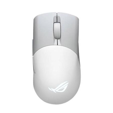 Wireless Gaming Mouse ASUS ROG Keris AimPoint P709 – Wireless 2.4 GHz, Bluetooth 5.1, or wired USB‑C , up to 36,000 DPI, lightweight at approximately 75 g, 5 programmable buttons – White Wireless Gaming Mouse ASUS ROG Keris AimPoint P709 – Wireless 2.4 GHz, Bluetooth 5.1, or wired USB‑C , up to 36,000 DPI, lightweight at approximately 75 g, 5 programmable buttons – White