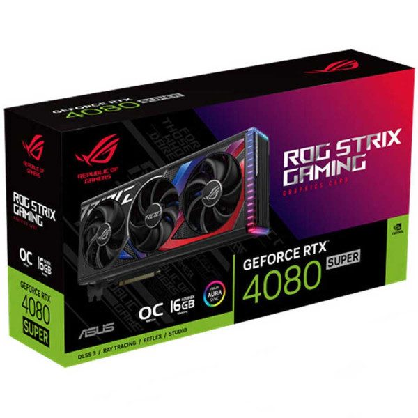 اسوس ار او جي RTX 4080 سوبر -OC 16GB كرت شاشة اسوس ار او جي RTX 4080 سوبر -OC 16GB كرت شاشة