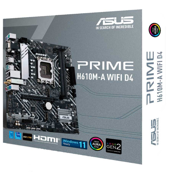 اسوس برايم H610M-A وايفاي DDR4 مذربورد اسوس برايم H610M-A وايفاي DDR4 مذربورد