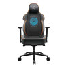 COUGAR NXSYS AERO Integrated 200mm RGB Fan, Breathable PVC Leather Gaming Chair - Black / Orange COUGAR NXSYS AERO Integrated 200mm RGB Fan, Breathable PVC Leather Gaming Chair - Black / Orange