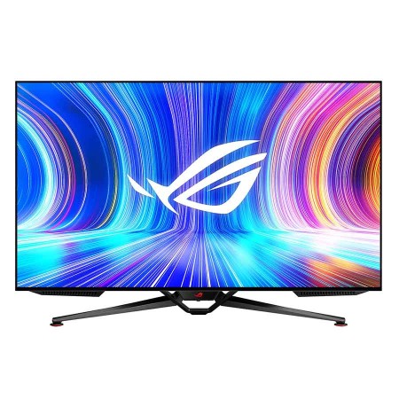 شاشة العاب احترافية من اسوس ROG Swift OLED PG42UQ, مقاس 42 بوصة , دقة 4K OLED (3840x2160), معدل تحديث فائق 138, زمن استجابة 0.1 مللي ثانية - أسود شاشة العاب احترافية من اسوس ROG Swift OLED PG42UQ, مقاس 42 بوصة , دقة 4K OLED (3840x2160), معدل تحديث فائق 138, زمن استجابة 0.1 مللي ثانية - أسود