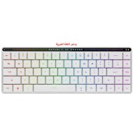 Wireless Keyboard ASUS M603 ROG Falchion RX  Mechanical Gaming Keyboard 65% Wireless - ROG RX Red SWITCH - AURA - White - Support Arabic