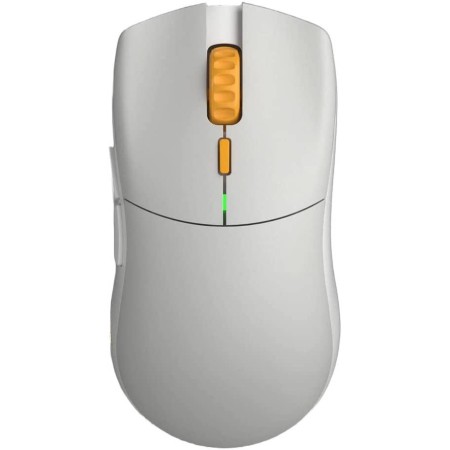 Gaming Mouse Glorious Series One Pro Wireless ,up to 19,000 DPI ,84 hours battery life per full charge ,6 programmable buttons including DPI switch - Gray/Gold