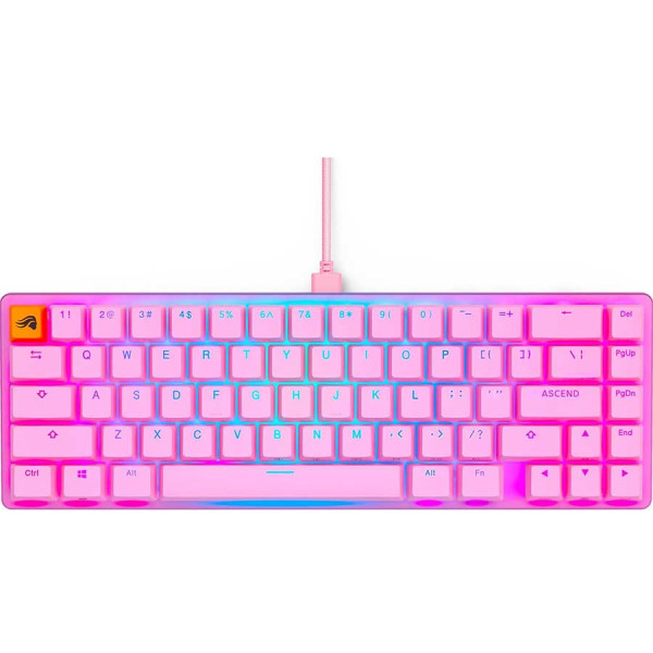 Glorious Gmmk 2 Gaming Mechanical Keyboard - 65% - Pink Glorious Gmmk 2 Gaming Mechanical Keyboard - 65% - Pink