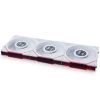Lian Li UNI FAN TL LCD 120 RGB Reverse Blade 3 x 120mm Case Fans - White