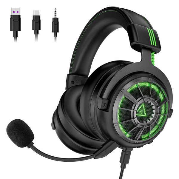 EKSA E5000 Star Engine PRO Multi-Compatible Wired Gaming Headset with detachable Microphone- 7.1 Surround EKSA E5000 Star Engine PRO Multi-Compatible Wired Gaming Headset with detachable Microphone- 7.1 Surround