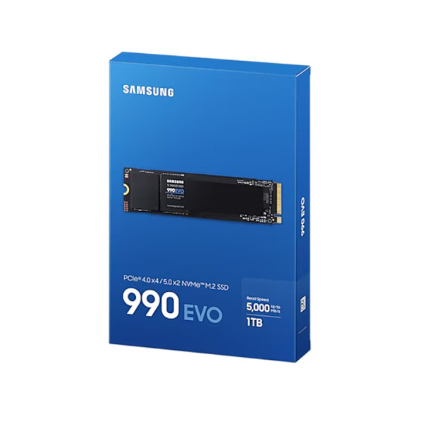 سامسونج 990 إيفو SSD مقاس 2280 بحجم 1 تيرا - اسود سامسونج 990 إيفو SSD مقاس 2280 بحجم 1 تيرا - اسود