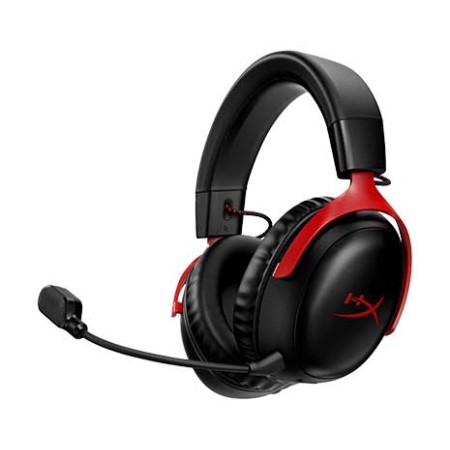 HyperX CLOUD III Wireless Gaming Headset PC-PS5-PS4-Switch - Black-Red