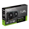 اسوس دول جيفورس كرت شاشة RTX 4060 TI 8GB GDDR6 يدعم منفذ M.2 NVME - اسود اسوس دول جيفورس كرت شاشة RTX 4060 TI 8GB GDDR6 يدعم منفذ M.2 NVME - اسود