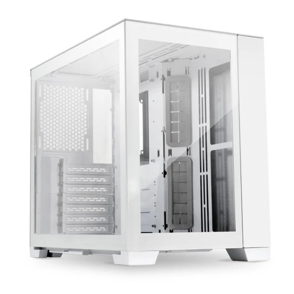 LIAN LI O11 Dynamic Mini E-ATX Mid Tower Gaming Case - Snow White LIAN LI O11 Dynamic Mini E-ATX Mid Tower Gaming Case - Snow White