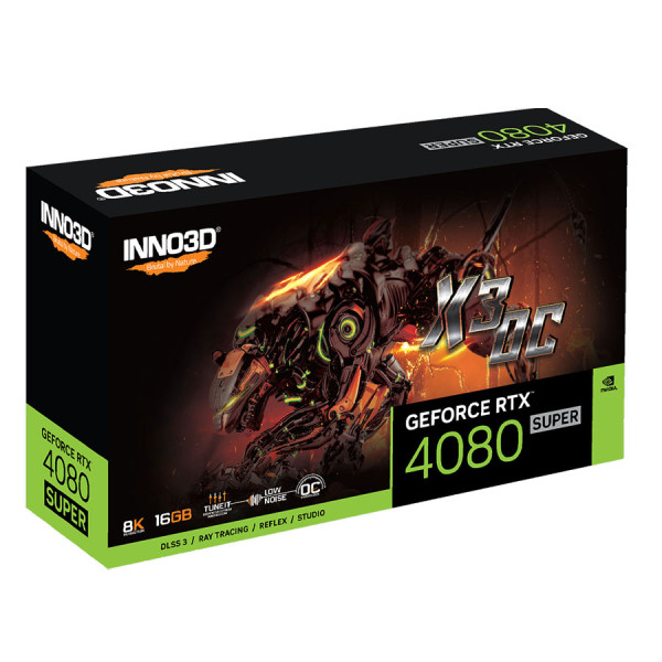 انو ثري دي اكس3 RTX 4080 سوبرOC 16GB كرت الشاشة انو ثري دي اكس3 RTX 4080 سوبرOC 16GB كرت الشاشة