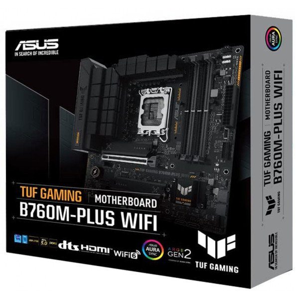أسوس تي يو اف جيمينج B760M-Plus وايفاي DDR5 أسوس تي يو اف جيمينج B760M-Plus وايفاي DDR5