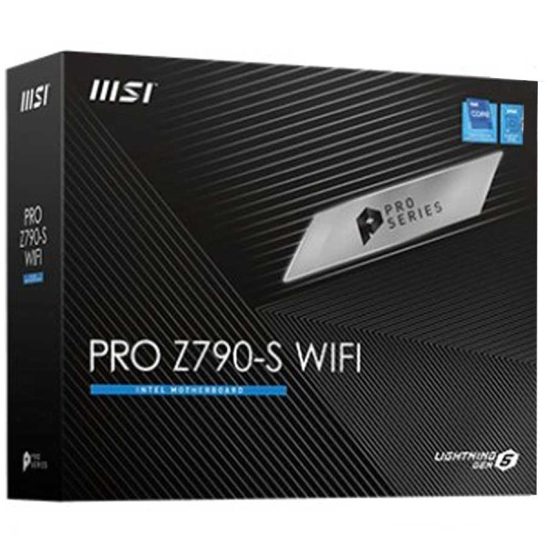 إم إس أى برو WIFI 6E Z790-S لايتينج مذربورد ألجيل الخامس DDR5 إم إس أى برو WIFI 6E Z790-S لايتينج مذربورد ألجيل الخامس DDR5