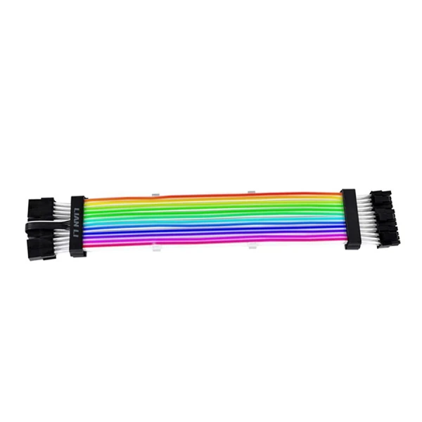 Lian Li STRIMER PLUS Triple 8 PIN Addressable RGB VGA Power Cable - Black Lian Li STRIMER PLUS Triple 8 PIN Addressable RGB VGA Power Cable - Black