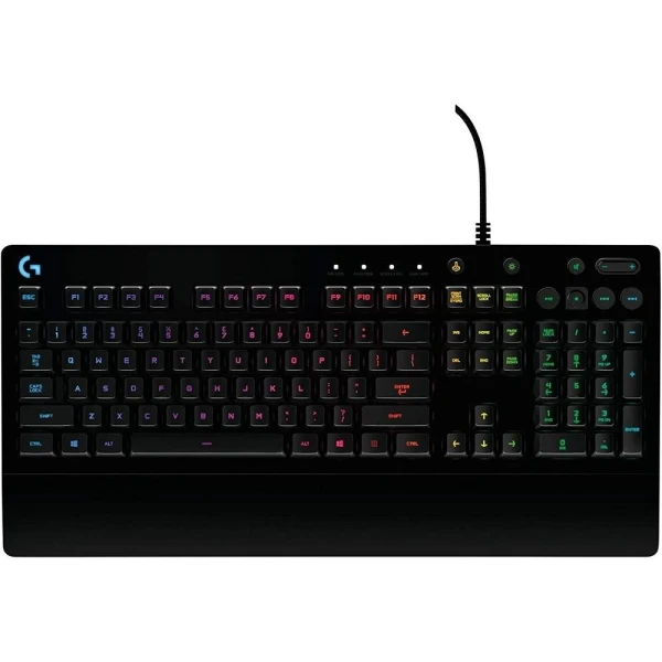 لوجيتك G213 برودجي كيبورد للالعاب بخلفية RGB - اسود لوجيتك G213 برودجي كيبورد للالعاب بخلفية RGB - اسود