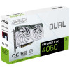 ASUS Dual GeForce RTX 4060 OC White Edition 8GB GDDR6 Gaming Graphics Card - white ASUS Dual GeForce RTX 4060 OC White Edition 8GB GDDR6 Gaming Graphics Card - white