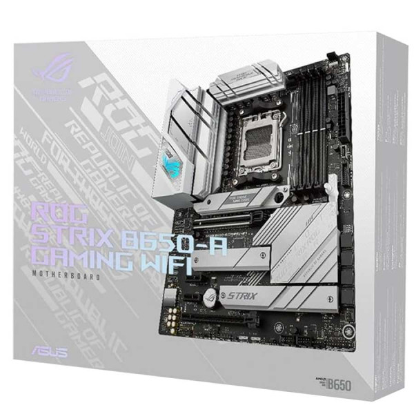 أسوس ار او جي استريكس B650-A وايفايAM5 - 6E مذربورد أسوس ار او جي استريكس B650-A وايفايAM5 - 6E مذربورد