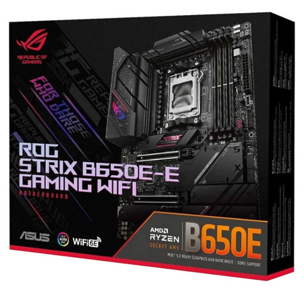 ASUS ROG STRIX B650E-E Gaming WIFI-6E - DDR5 - AM5 - Motherboard ASUS ROG STRIX B650E-E Gaming WIFI-6E - DDR5 - AM5 - Motherboard
