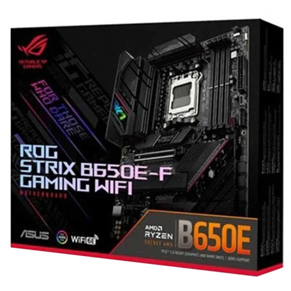 أسوس ار او جي ستريكس B650E-F وايفاي AM5 - DDR5 - 6E مذربورد أسوس ار او جي ستريكس B650E-F وايفاي AM5 - DDR5 - 6E مذربورد