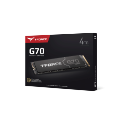 تيرم قروب تي فورس جي 70 برو M.2 2280 سعة 4 تيرا PCIe 4.0 يدعم سرعة قراءة تصل الى 7400 مب/ثا