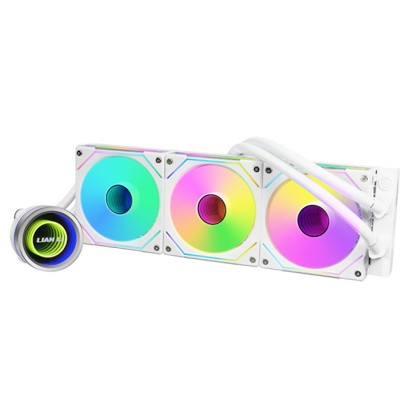 LIAN LI GALAHAD II 360 TRINITY SL-INF 360 ARGB FAN AIO- WHITE LIAN LI GALAHAD II 360 TRINITY SL-INF 360 ARGB FAN AIO- WHITE