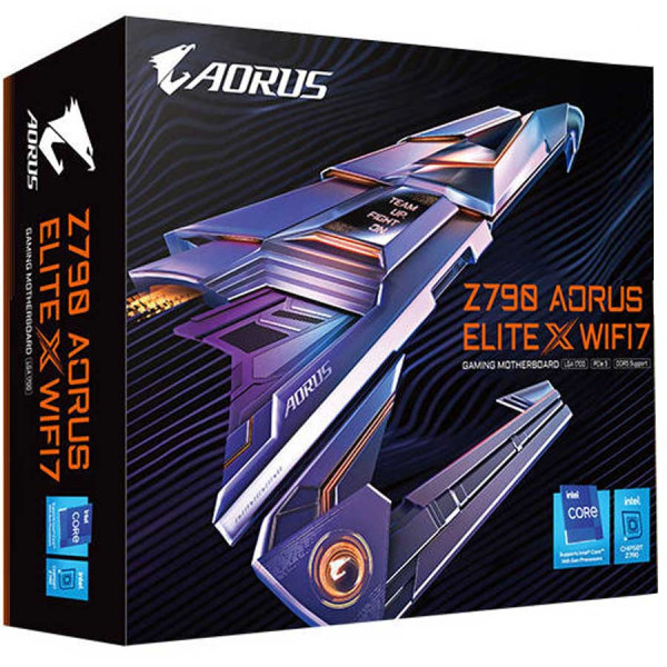 جيجابايت اوروس ايليت LGA 1700 - DDR5 - WiFi7 - Z790 X مذربورد جيجابايت اوروس ايليت LGA 1700 - DDR5 - WiFi7 - Z790 X مذربورد