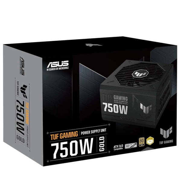 اسوس تي يو اف جيمينج باور سبلاي 750 وات ATX 3.0 - جولد اسوس تي يو اف جيمينج باور سبلاي 750 وات ATX 3.0 - جولد