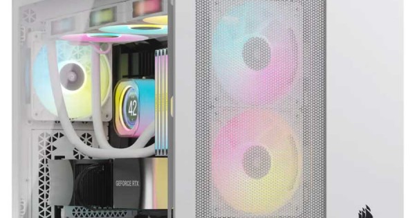 CORSAIR 2500D Airflow Mid-Tower Dual Chamber Gaming Mini-ITX