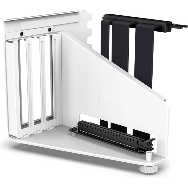 NZXT Vertical GPU Mounting Kit - PCIe 4.0x16 Riser - White NZXT Vertical GPU Mounting Kit - PCIe 4.0x16 Riser - White