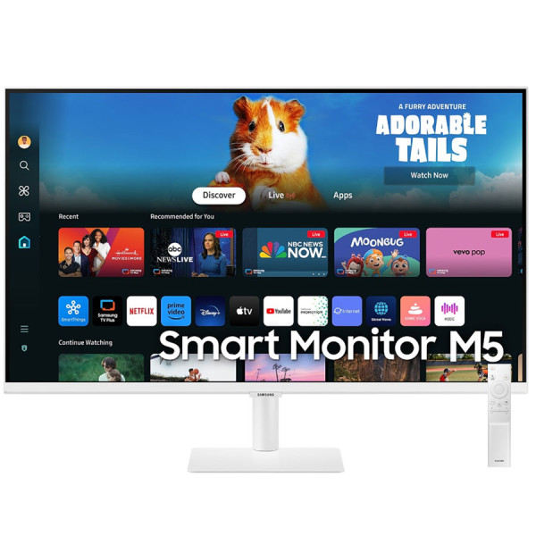 Samsung 27 inch M5 FHD VA 60Hz 4Ms - BT 5.2 - WiFi-5 - Speaker Smart Monitor Samsung 27 inch M5 FHD VA 60Hz 4Ms - BT 5.2 - WiFi-5 - Speaker Smart Monitor