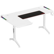 تويستد مايند واريور طاولة العاب علي شكل زاوية - يسار- ابيض 