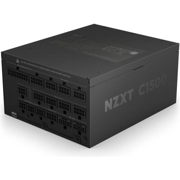 NZXT C1500 PLATINUM 1500W Fully Modular Power Supply 80+ Platinum - ATX3.1 NZXT C1500 PLATINUM 1500W Fully Modular Power Supply 80+ Platinum - ATX3.1