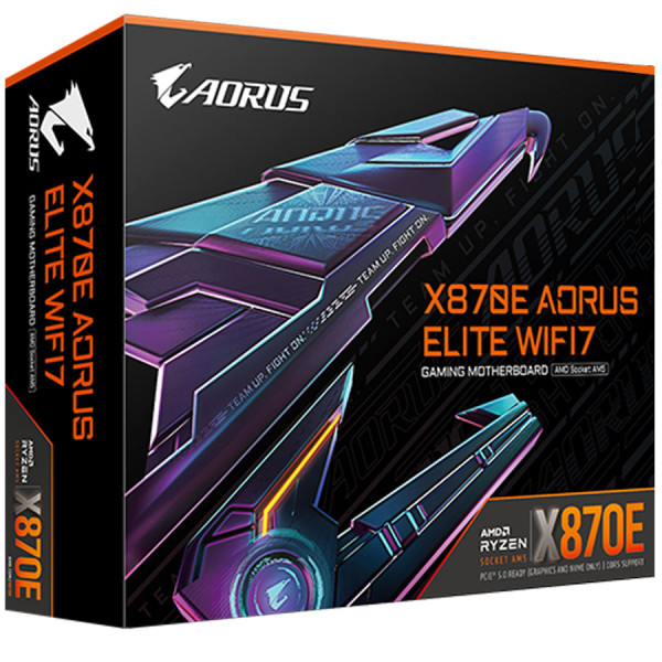 جيجابايت X870E اوروس ايليت وايفاي7 مذربورد DDR5 - AM5 جيجابايت X870E اوروس ايليت وايفاي7 مذربورد DDR5 - AM5