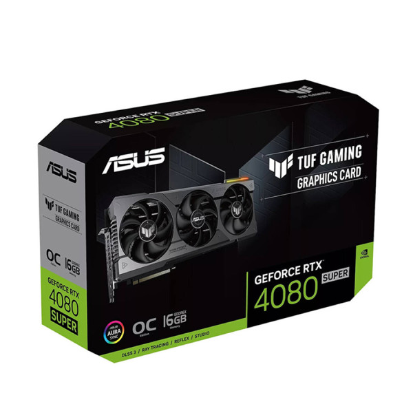 اسوس تي يو اف جيمينج RTX 4080 سوبر - 16GB مكسور السرعة OC - كرت شاشة اسوس تي يو اف جيمينج RTX 4080 سوبر - 16GB مكسور السرعة OC - كرت شاشة