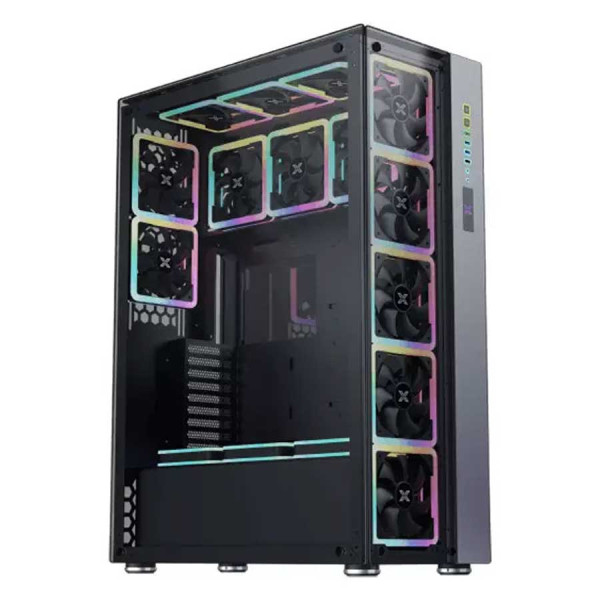 XIGMATEK Elysium II Temp - Glass Gaming Full Tower E-ATX Case 13x RGB Fans -Black XIGMATEK Elysium II Temp - Glass Gaming Full Tower E-ATX Case 13x RGB Fans -Black