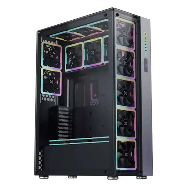 XIGMATEK Elysium II Temp - Glass Gaming Full Tower E-ATX Case 13x RGB Fans -Black XIGMATEK Elysium II Temp - Glass Gaming Full Tower E-ATX Case 13x RGB Fans -Black