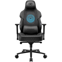COUGAR NXSYS AERO Integrated 200mm RGB Fan - Breathable PVC Leather Gaming Chair  - Black COUGAR NXSYS AERO Integrated 200mm RGB Fan - Breathable PVC Leather Gaming Chair  - Black