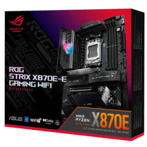ASUS ROG STRIX X870E-E Gaming WIFI 7 - DDR5 - AM5 - Motherboard ASUS ROG STRIX X870E-E Gaming WIFI 7 - DDR5 - AM5 - Motherboard