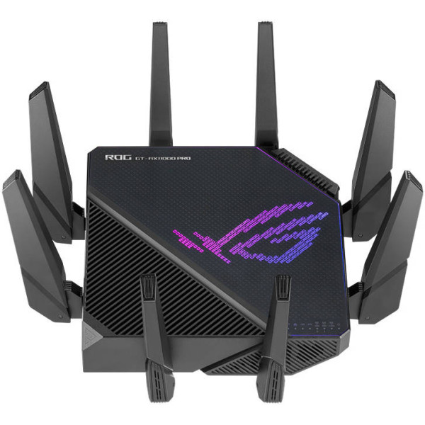 ASUS ROG Rapture Pro WIFI 6 Tri-Band Gaming Router – Ai Mesh - Ai Protection - AURA RGB ASUS ROG Rapture Pro WIFI 6 Tri-Band Gaming Router – Ai Mesh - Ai Protection - AURA RGB