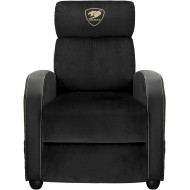 كوغر رينجر ايليت جولد كرسي للالعاب مذود بمسند للقدم - اسود / ذهبي 