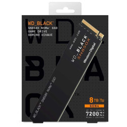WD Black M.2 2280 PCIe Gen4 SSD 8TB Up to 7200MB/s 