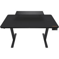 Gaming Desk Cougar E-STAR 120CM  With Full Desk Mouse Pad - Removable Monitor Stand - Black