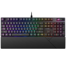 اسوس ار او جي ستريكس سكوبي 2  كيبورد سلكي ميكانيكي للالعاب حجم كامل - سويتش احمر   اسوس ار او جي ستريكس سكوبي 2  كيبورد سلكي ميكانيكي للالعاب حجم كامل - سويتش احمر