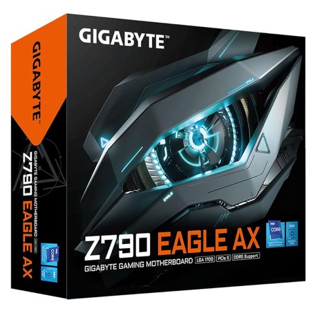 GIGABYTE Z790 EAGLE AX Motherboard - PCIe 5.0 - LGA1700 Socket - DDR5 RAM